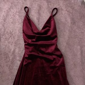 Velvet Mini Dress